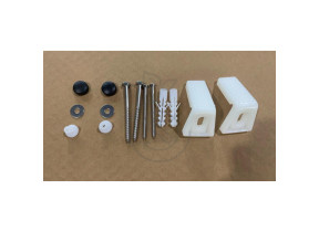 Fixation au sol wc avec cache noir ab 127s3mscrew 382AB127S3MSCREW