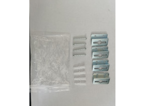 Fixations pour panneau led anvik 120x30 / 60x60 / 30x60 t059-pj-4p pour racine 468T059PJ4P