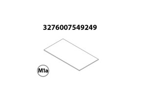 Fond hdf sans antidérapant 692x455x5 fsc m1a r4880002 pour racine 566R4880002