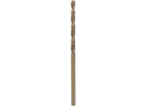 Forêt à métaux rectifié hss-co, din 338, 135° angle de coupe, 30mm longueur utile, 2.5mm diamètre, lot de 10 2608585875