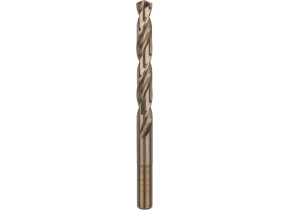 Forêt à métaux rectifié hss-co, din 338, 135° angle de coupe, 87mm longueur utile, 10.2mm diamètre, lot de 5 2608585899