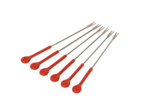 Fourchette*6 rouge TS-01038470