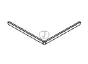 Haut aluminium cabine de douche nerea nerea2stbp 085NEREA2STBP