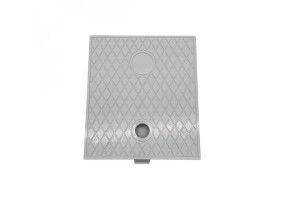 Hayward - Couvercle carré de skimmer de piscine - Blanc - SPX1088B