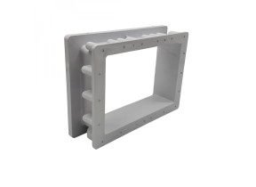 Hayward - Rallonge skimmer petite meurtrière pour piscine béton - Blanc - SKX16001BE