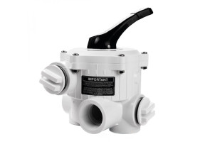 Hayward - Vanne Multivoies 1- 1/2 Vari-Flo pour filtres à sable - Blanc - SP0710XEALL