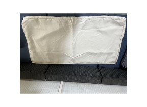 Housse coussin d\'assise 2 places pour salon amos amos-2p-sc pour racine 072AMOS2PSC