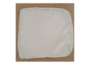 Housse de coussin assise 2 places canapé etos gris foncé/naturel etos-2sc-dgna pour racine 072ETOS2SCDGNA