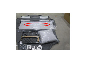 Housse de coussin assise 3 places pour balancelle odyssea od-cc-sc pour racine 072ODCCSC