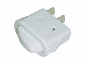 Interrupteur blanc à 2 cosses 44002300