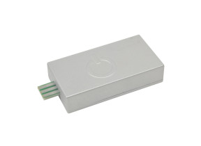 Interrupteur tactile on/off rio plat argenté cn-s-of -a pour racine 356CNSOF