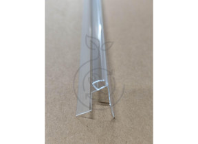 Joint détanchéité sous panneau de verre 120 cm v2 - transparent espj015 4303276007964226