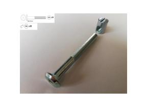 Kit 20 boulons et écrous pour chariot 8000trolc.har3 pour racine 6348000TROLCHAR3