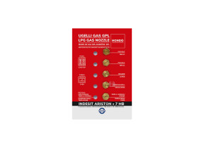 Kit 5 injecteurs gpl propane butane 00537511
