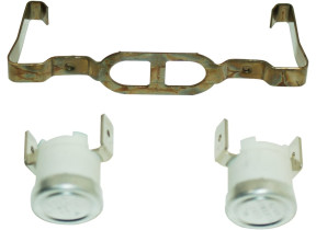 Kit de 2 klixons avec support de montage 481225928681