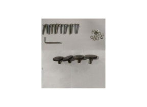 Kit de quincaillerie + pieds plastiques réglables frs06069-hp pour racine 064WOFSO14K01