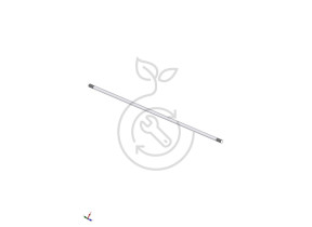 Kit essieux et roues plancha opp 2b sur chariot kit 111 359KIT111