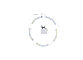 Kit module led + driver lanterne quito 9705809000 pour racine 1759705809000