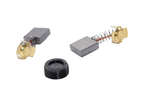 Kit n°77-78- paire de balais en carbone et le couvercle de la brosse 322PDH175HYN7778