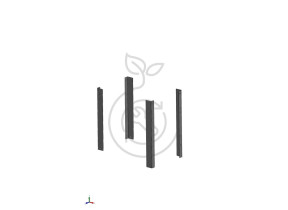 Kit pieds chariot ventura kit 162 359KIT162