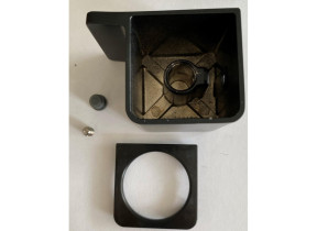 Kit poignée déviateur studio bain méca noir r724482nad pour racine 598R724482NAD