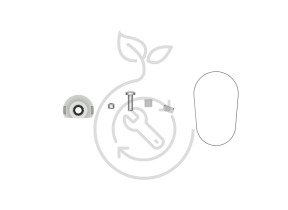 Kit poignée inverseur bain mitigeur icone chrome b35271-dh1 399B35271DH1