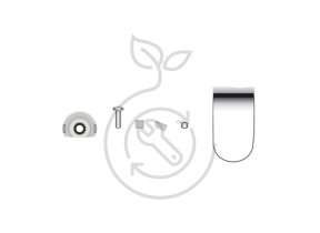 Kit poignée thermostatique icone chrome b38042-th1 399B38042TH1