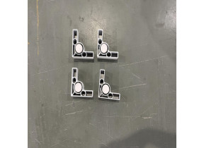 Kit quincaillerie + pieds blancs + pieds réglables fauteuil luma luma-1p-hkf pour racine 072LUMA1PHKF