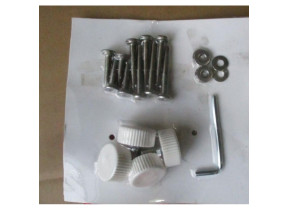 Kit quincaillerie + pieds réglables pour canapé 3p neptune nep-3p-hkaf pour racine 072NEP3PHKAF