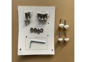 Kit quincaillerie + pieds réglables table repas luma luma-6p-hkaf pour racine 072LUMA6PHKAF