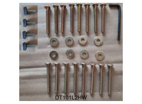 Kit quincaillerie pour table salle à manger solaris comfort 21005_hw pour racine 02B21005HW