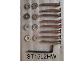 Kit quincaillerie pour tabouret solaris 21004_hw pour racine 02B21004HW