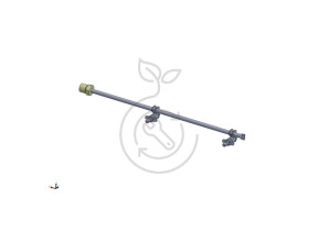 Kit vannes plancha opp 2b sur chariot / gaz plancha kit 107 359KIT107
