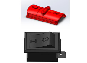 Kit1-interrupteur on / off-01-02 158KIT1NC300ES