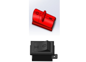 Kit1-interrupteur on / off-01-03 158KIT1NC200ES