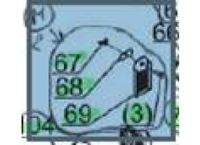 Kit2-n°3,67,68,69-ensemble peau de caoutchouc (vis à six pans, le beurre 184TC200IIIDS2