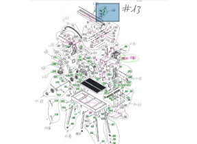 Kit3-n°1,2,3-2 ensembles de verrouillage ensemble bouton (bouton, fixe b) 184TC200IIIDS3