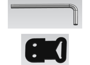 Kit5-clé-305-306 158KIT5PC250MT