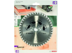 Lame de scie circulaire SPECIAL D 150 mm Diamètre 20 mm Z 42 BOSCH 2609256886