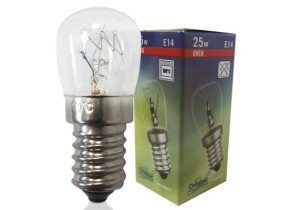 LAMPE DE FOUR 25W-240V 300°C L:70MM +CROCHET