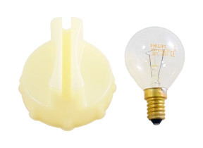 Lampe de four 40w-e14 + outil de démontage 00613655