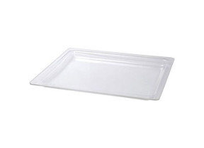 Lèchefrite en verre (44,4x37,2x2,8cm) 481241838167