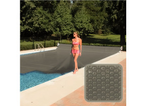 Linxor - bâche à bulles 5 m x 10 m pour piscine - 300 microns - gris EGK2669