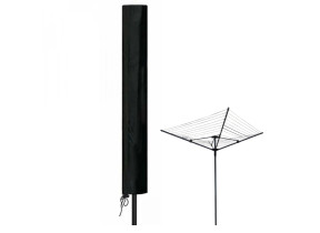 Linxor - bâche, housse de protection imperméable pour séchoir parapluie - 180 x 30 x 30 cm - noir EGK2925