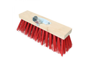 Linxor - balai cantonnier en bois - 32 cm - rouge EGK1543