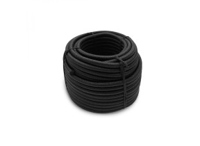Linxor - bobine, rouleau de tendeur élastique - 25 mètres x 6 mm - noir EGK1811