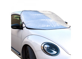 Linxor - couverture, housse de protection pour pare brise, anti-givre, pare soleil - 183 x 116 cm - noir EGK2923