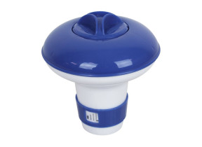 Linxor - diffuseur de chlore ou de brome flottant réglable ø 13 cm EGK901