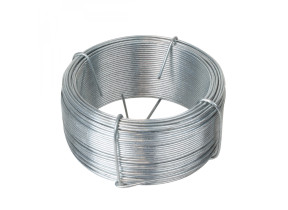 Linxor - fil d\'attache en acier galvanisé pour grillage ou autre - 100 m x 1.3mm ø - gris EGK3274