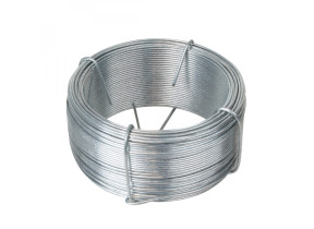 Linxor - fil d\'attache en acier galvanisé pour grillage ou autre - 50m x 1.5mm ø - gris EGK3273